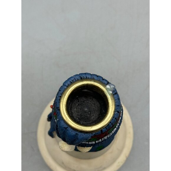 Vintage Christmas Growth Cooperate 2000 Snowman Taper Candle Holder READ - Picture 4 of 8